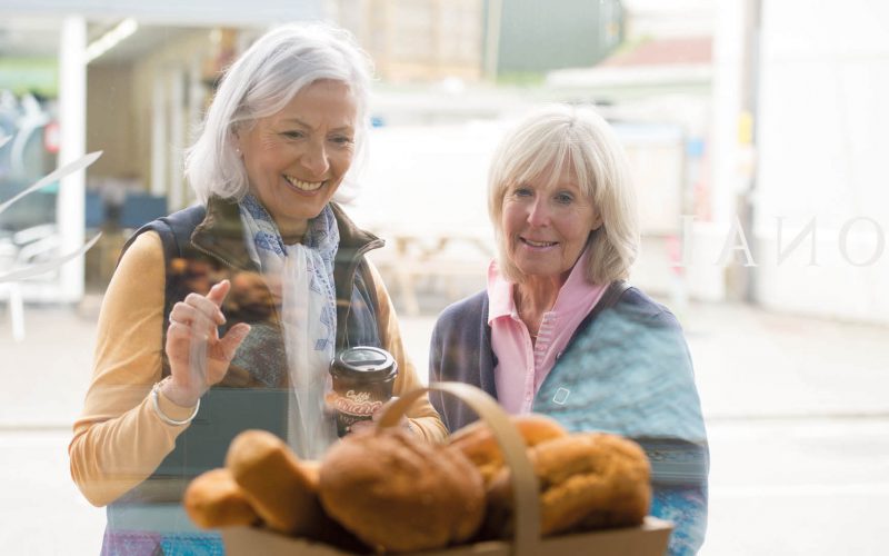 Ladies window bakery shopping 1920x1080