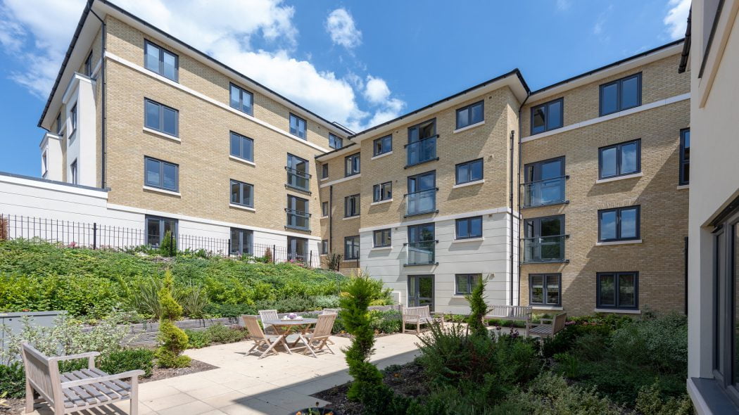 Courtyard garden