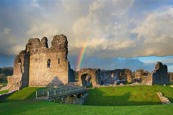 Glamorgan Ogmore Castle