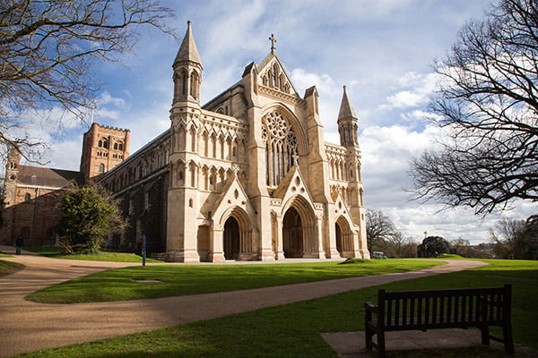 Hertfordshire St Albans Cathedral