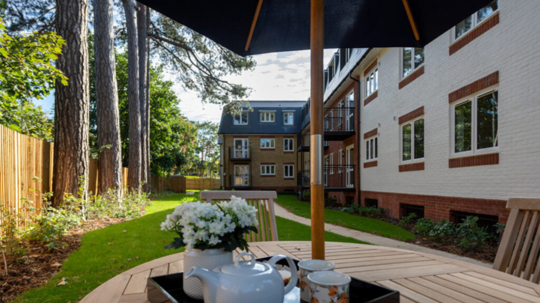 Langton Lodge Communal garden