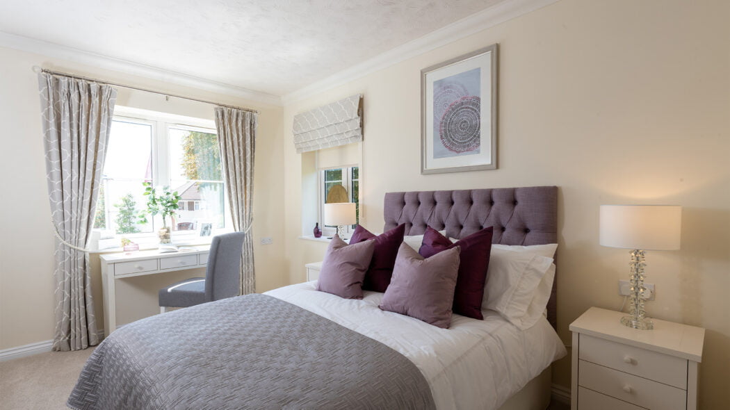 Bedroom at Colebrooke Lodge