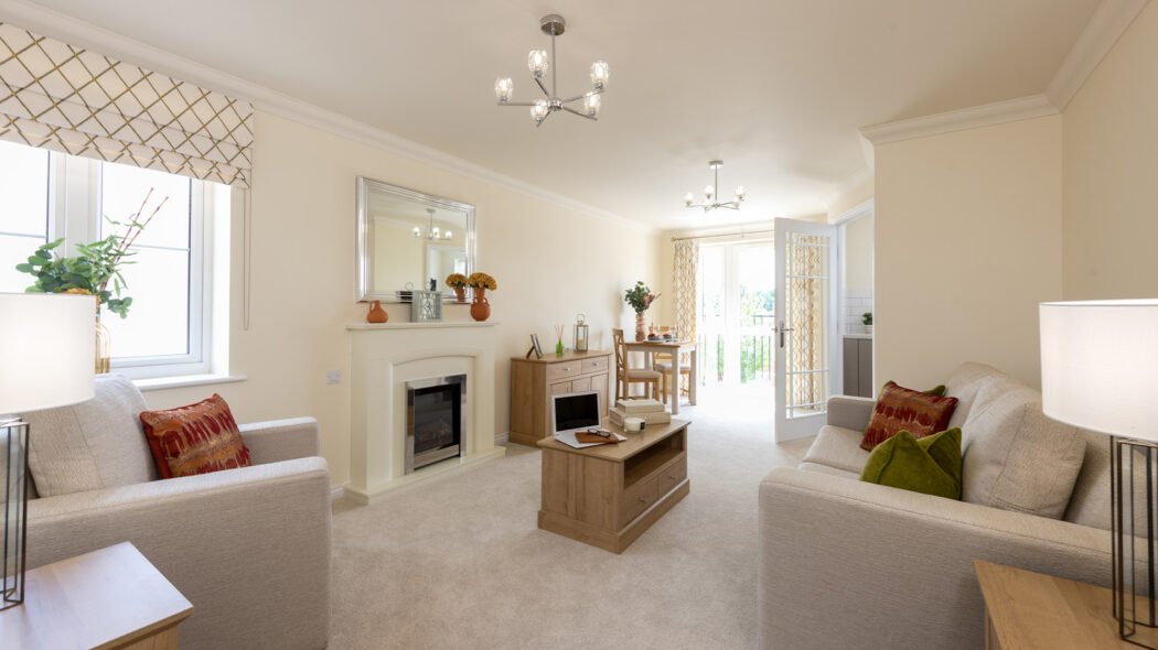 Living Room at Colebrooke Lodge