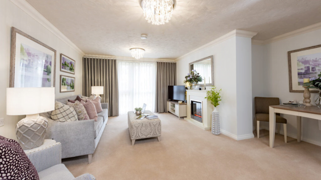 Edinburgh Lodge living room